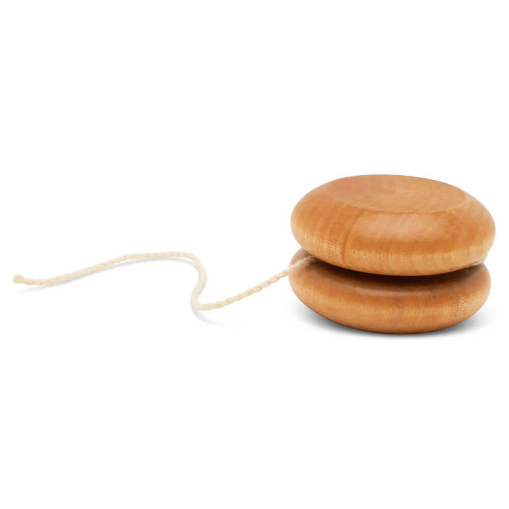 Wood Yo-Yos & Wooden Spin Tops